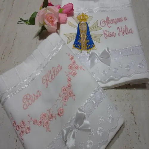 Kit Toalha Lembrança para os Avós 2 Unidades