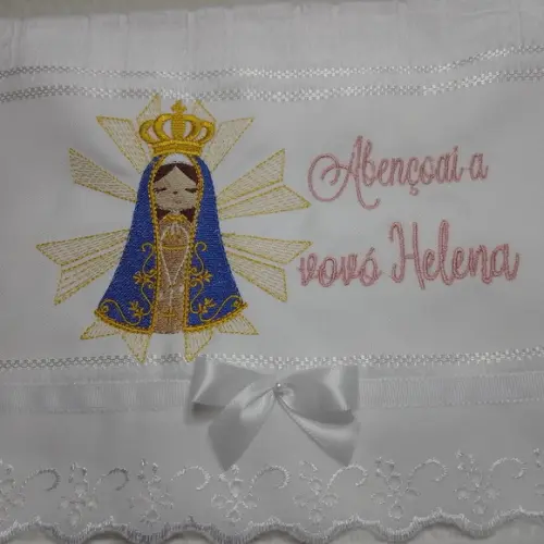 Lembrança Toalha Bordada para a Vovó