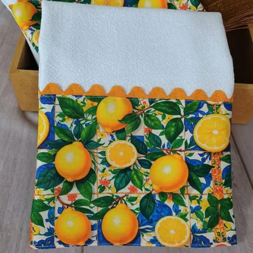 Pano de Prato com Estampa Elegante 2 Unidades