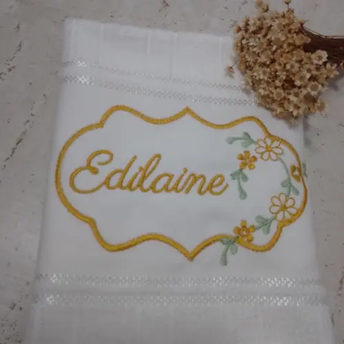 Toalha Bordadas Personalizada Dia dos Professores