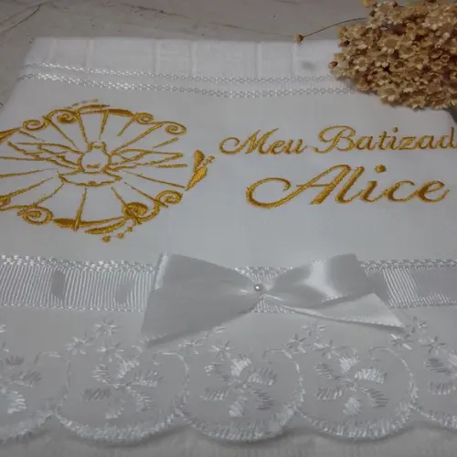 Toalha de Batizado Espírito Santo