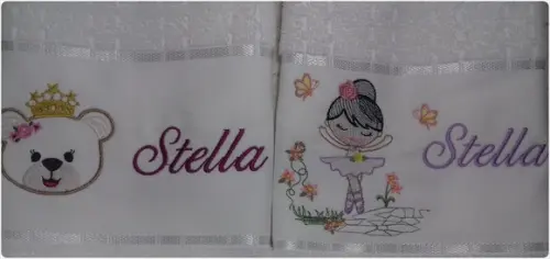 Toalha Escolar Personalizada 2 Unidades