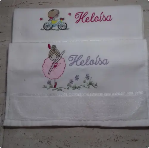Toalha Escolar Personalizada 2 Unidades