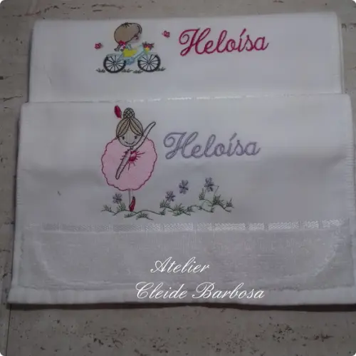 Toalha Escolar Personalizada 2 Unidades