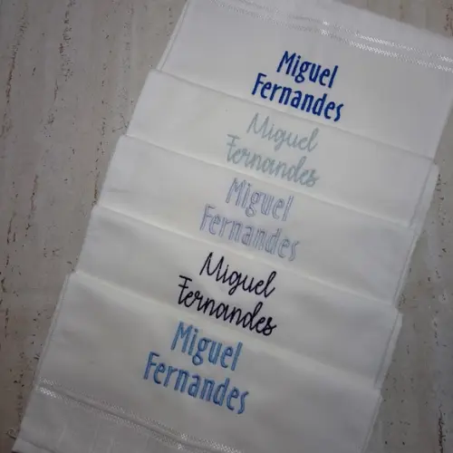 Toalha Escolar Personalizada 5 Unidades