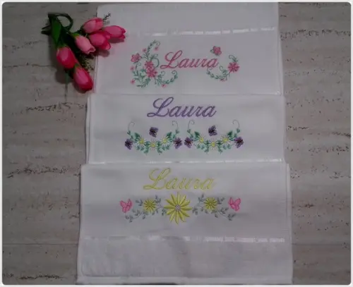 Toalha Escolar Personalizada 3 Unidades