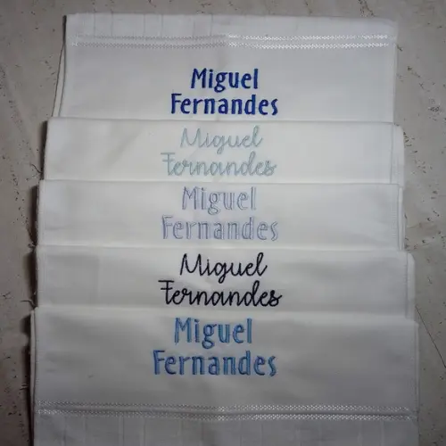 Toalha Escolar Personalizada 5 Unidades