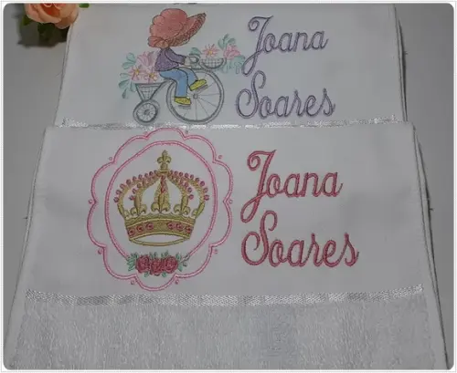 Toalha Infantil Personalizada 2 Unidades