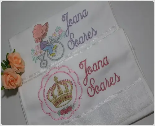 Toalha Infantil Personalizada 2 Unidades