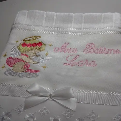 Toalha para Batismo Anjinho