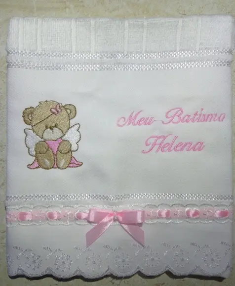 Toalha para Batismo Personalizada