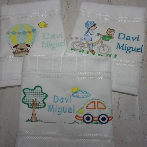 Toalha para Lanche Personalizada Balão Infantil