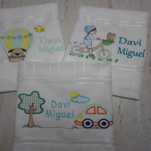 Toalha para Lanche Personalizada Balão Infantil