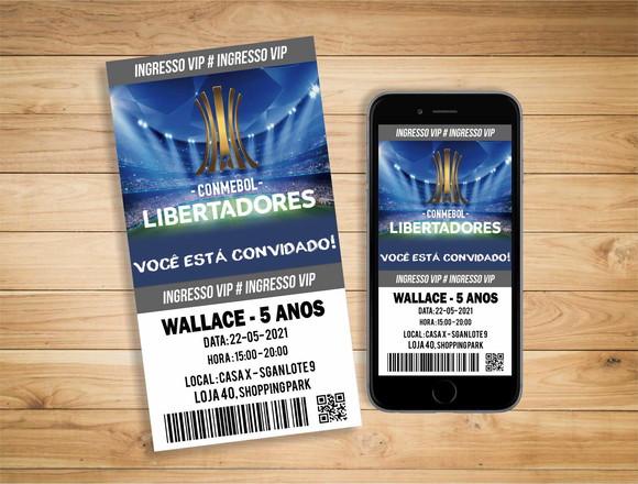 Convite Libertadores - Digital