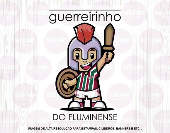 Estampa Digital Guerreirinho Fluminense - Arquivo Digital