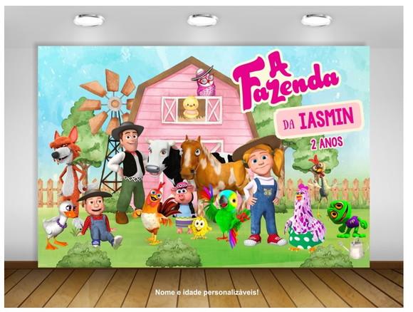 Painel a Fazenda do Zenon 3x2m