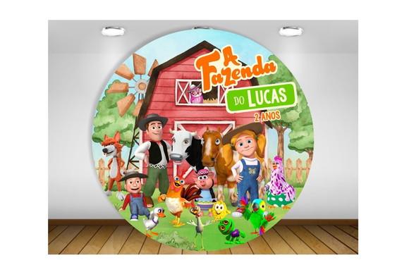 Painel A Fazenda Do Zenon Turma completa