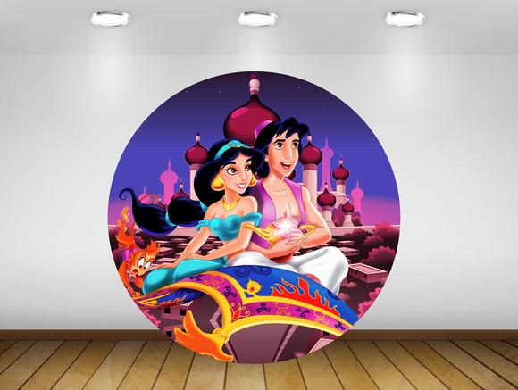Painel Aladdin 1,20M - IMPRESSÃO LONA