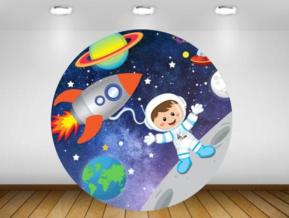 Painel Astronauta 1,20M - IMPRESSÃO LONA