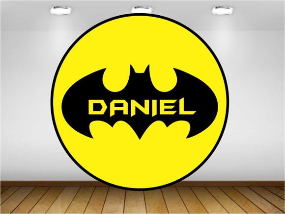 Painel Batman 1,20M - IMPRESSÃO LONA