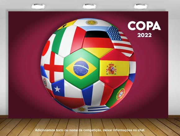Painel Copa 2022 De Seleções Do Mundo Catar