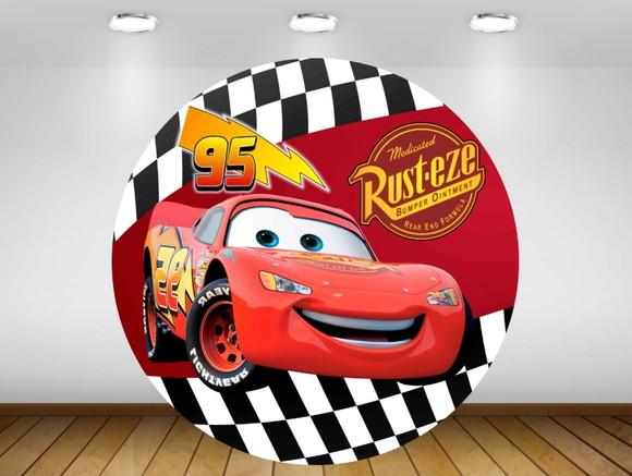 Painel de festa carros 1,20M - IMPRESSÃO LONA