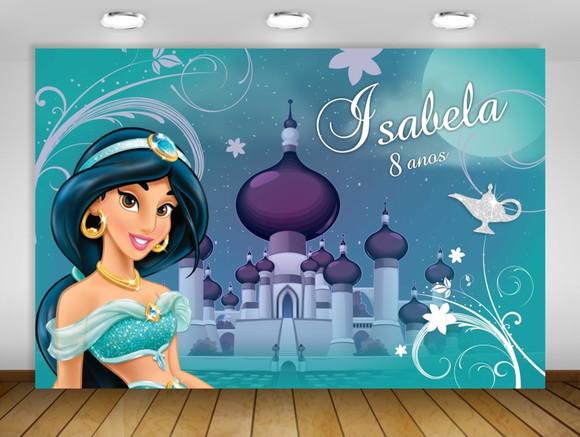 Painel de Festa Jasmine 3x2m
