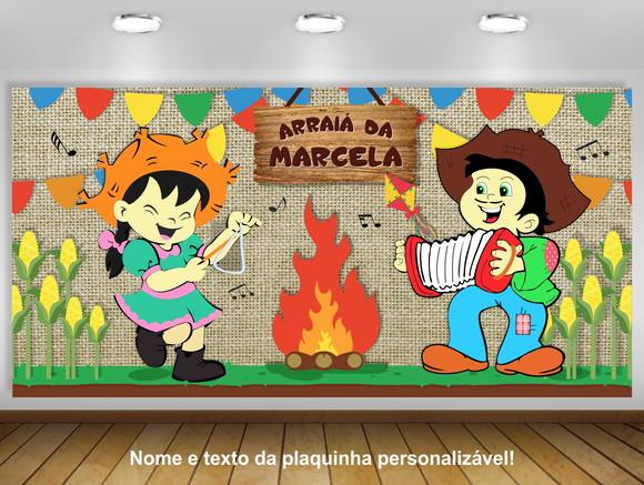 Painel de festa junina 2x1m