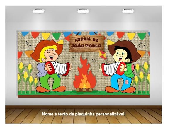 Painel de Festa Junina 2x1m