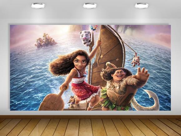 Painel de Festa Moana 2 2x1m