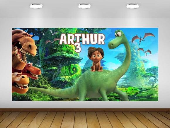 Painel de festa O Bom Dinossauro