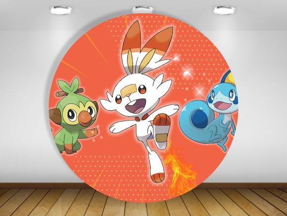Painel de festa Pokémon