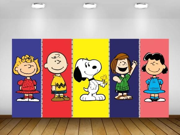 Painel de Festa Snoopy 1,50x1m