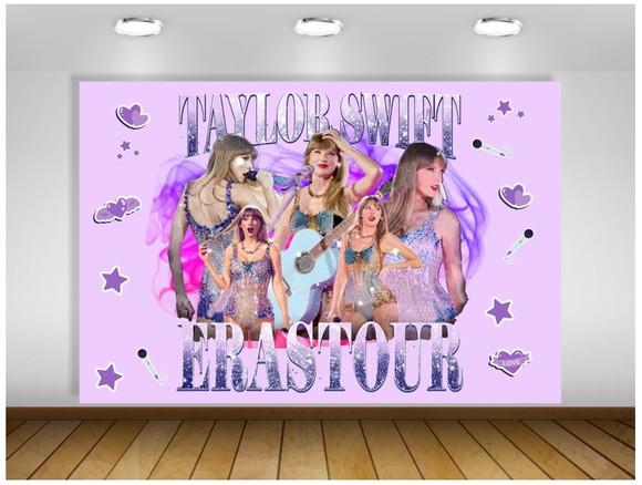 Painel de Festa Taylor Swift Musical The Eras Tour