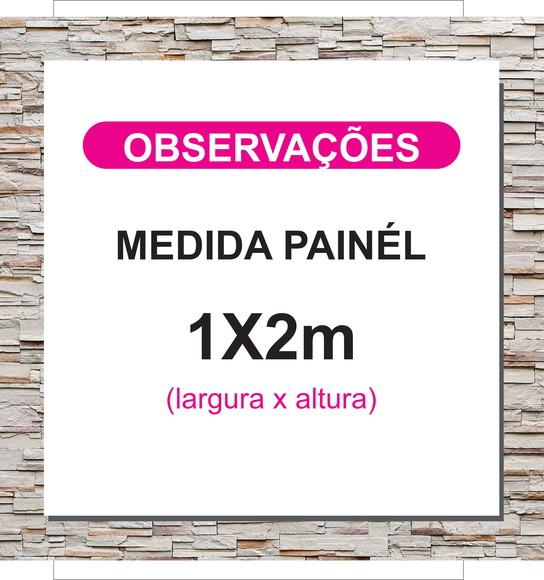 Painel de Festa Vertical Natal Feliz Natal 1x2m