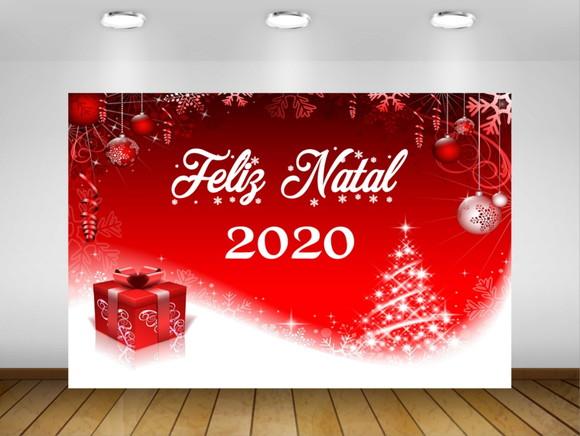Painel de Natal 1,50x1M - IMPRESSÃO LONA