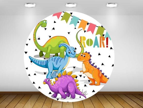 Painel Dinossauro 1,20M - IMPRESSÃO LONA