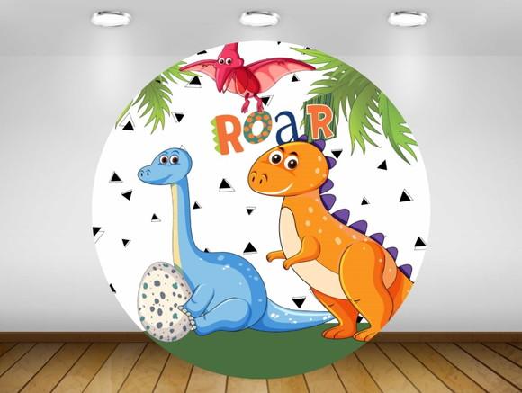 Painel Dinossauro 1,20M - IMPRESSÃO LONA