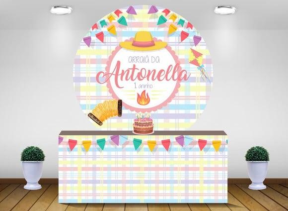 Painel Festa junina Candy Kit de Festa
