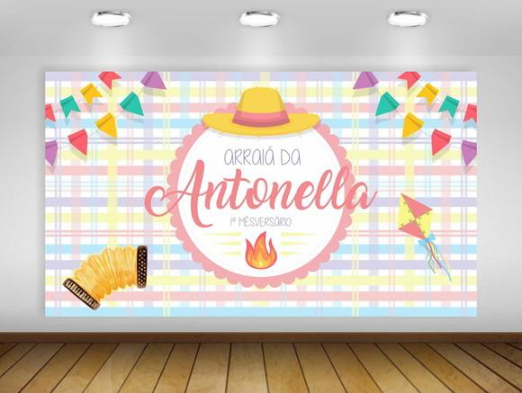 Painel Festa Junina Candy Arraiá 2,80x1,70