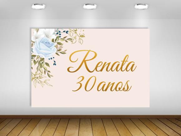 Painel floral flores oliveira