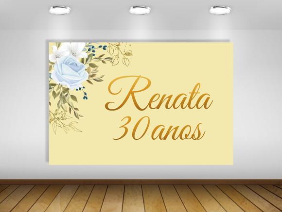 Painel floral flores oliveira