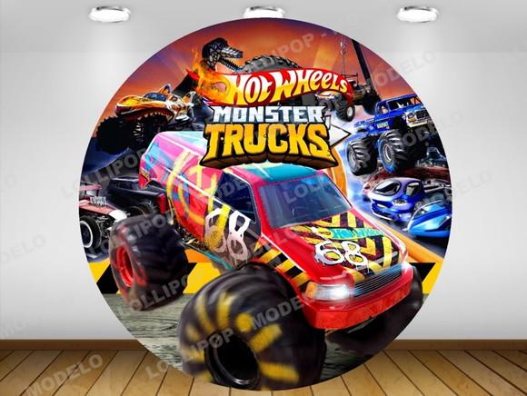 Painel hot wheels 1,20M - IMPRESSÃO LONA
