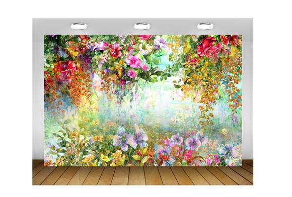 Painel jardim encantado 1,50x1,50m