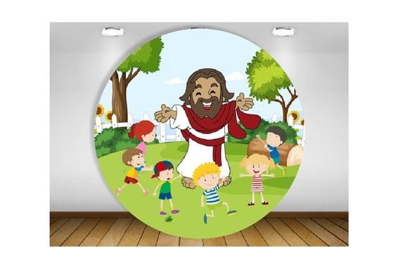 Painel Jesus e as Crianças