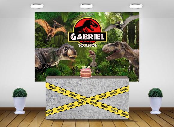Painel Jurassic Park Kit de Festa