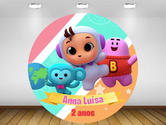 Painel Lupita pelo Mundo 1,20m - Impressão Lona