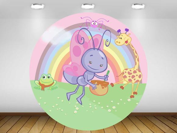 Painel mariposita 1,20M - IMPRESSÃO LONA
