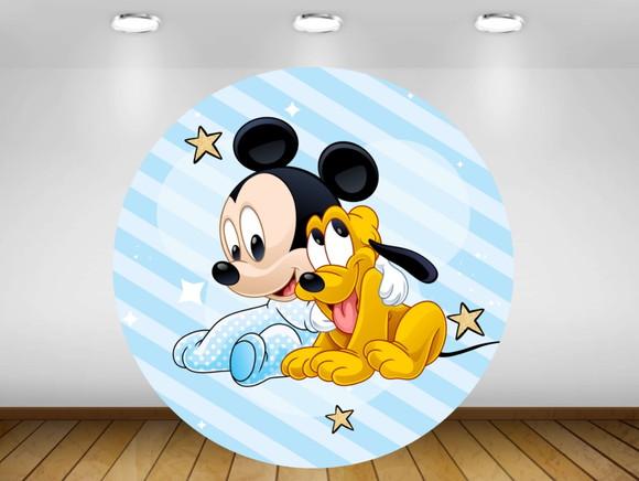 Painel Mickey baby 1,20M - IMPRESSÃO LONA