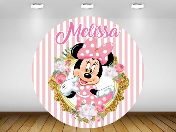 Painel Minnie 1,20M - IMPRESSÃO LONA